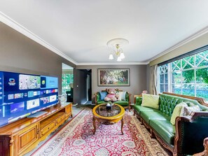 Living area with Smart TV