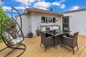 Private Patio with Outdoor Seating and Dining Area