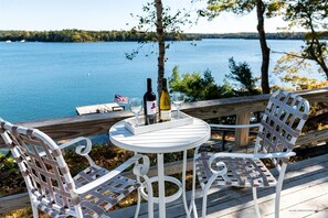 Lovely view from the deck