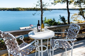 Lovely view from the deck