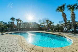 Inviting pool at Topsail