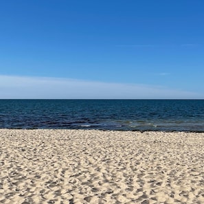 Sea Street Beach is just a block away!
