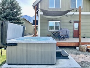 Relax in the Hot Tub and Enjoy the View
