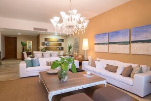 Spacious living room