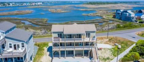 Island Asylum Aerial View