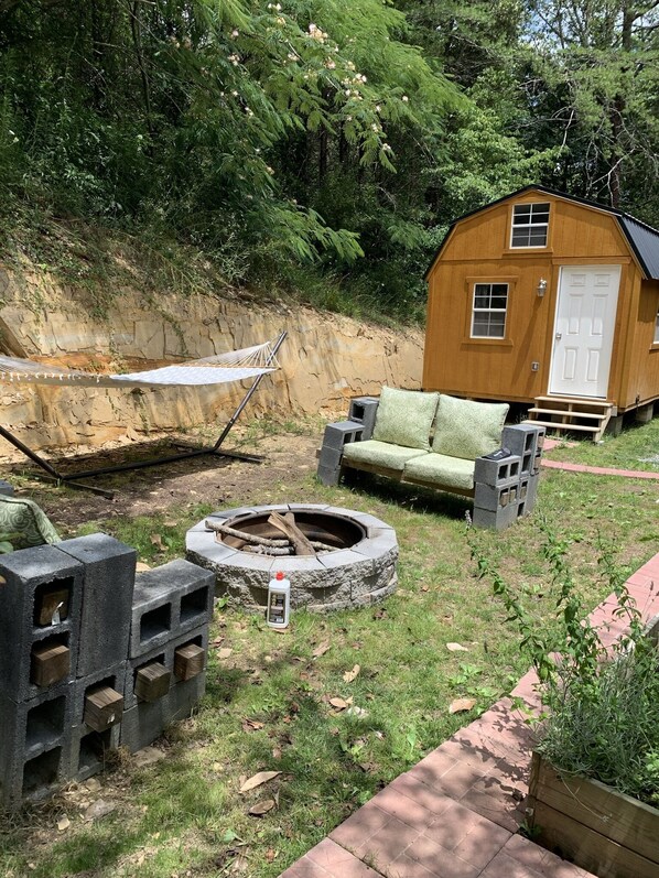 Outdoor living space. 