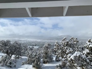 Vue depuis l’hébergement
