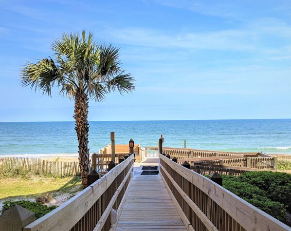 Walkway to the beach!