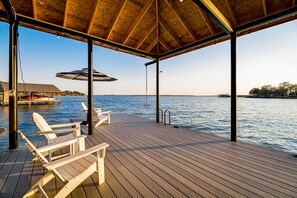 Plenty of room for hours of fun and the perfect fishing spot.