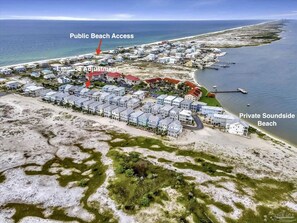 Aerial view of “By the Sea” Community