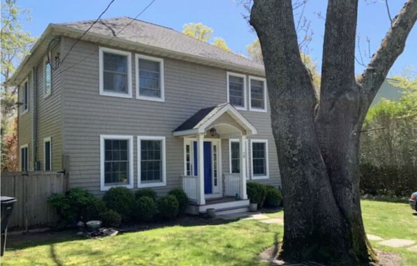Front view of house