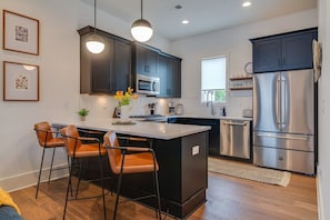 Our fully-equipped kitchen is a chef's dream!