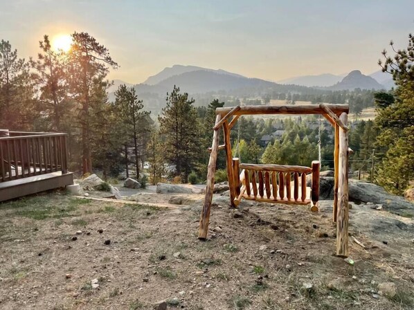 View from the swing