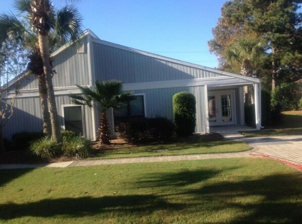Front exterior of stand alone home