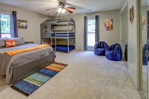 Bedroom 3 (sleeps up to 5) - Full bed with twin trundle and twin bunk beds