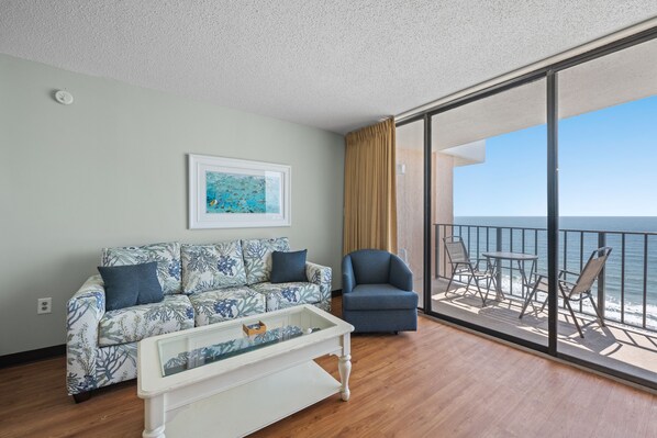 Plenty of space in this living room to gather and spend time together!