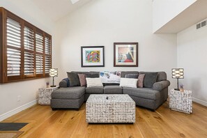 Living room with the best couch!