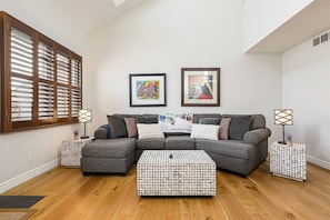 Living room with the best couch!