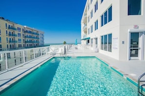 Rooftop pool