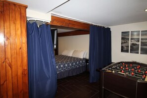 Studio accommodations with a bonus twin bedroom off the main living area