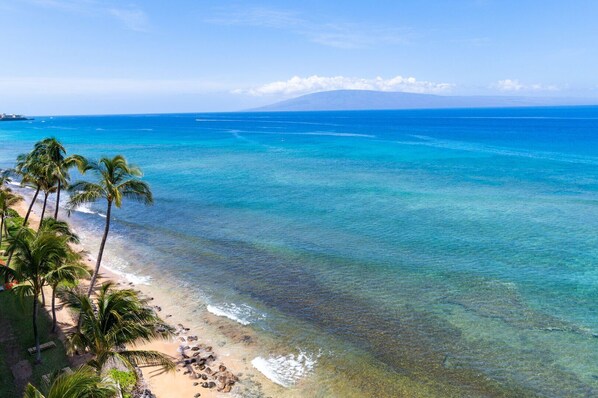 Beautiful shoreline to enjoy and explore just below