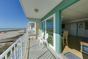 Ocean Facing Balcony View