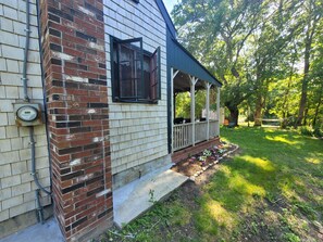 Side of house looking towards backyard 