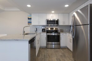 This accommodation comes with a full kitchen, all utensils and essentials are provided