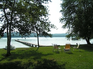 View of Beautiful Little Glen Lake