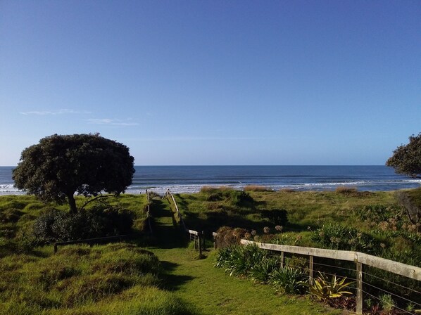 Vue sur la plage/l’océan