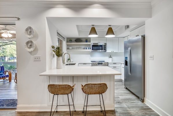 Beautifully updated kitchen