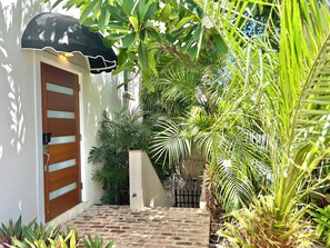 This is the main entrance.  Let the relaxing begin.