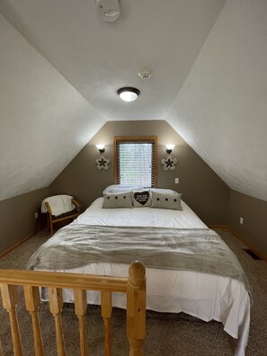 Loft master bedroom