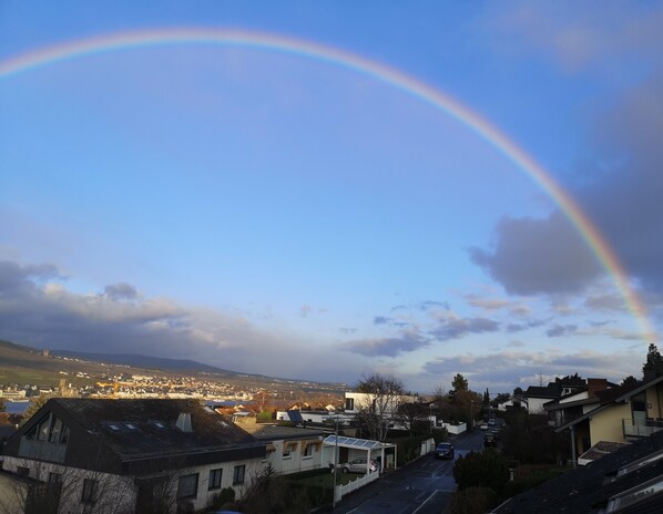 Vue depuis l’hébergement
