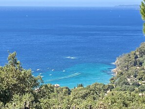 Vue mer depuis la terrasse 