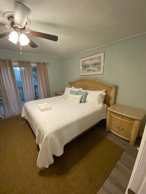 Updated primary bedroom