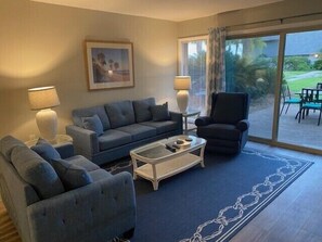Newly updated living room
