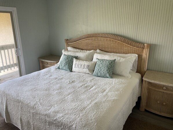 Updated primary bedroom