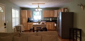 Kitchen seen from Living Room