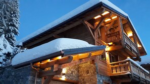 Le Chalet en fin de Journée.