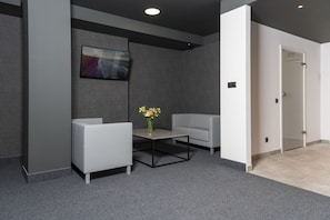 Lobby sitting area