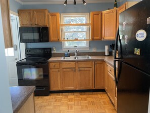 Kitchen view from living room