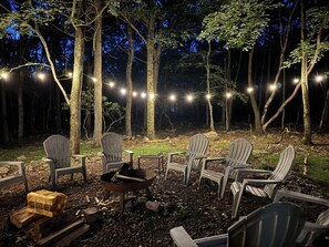 Fire pit area