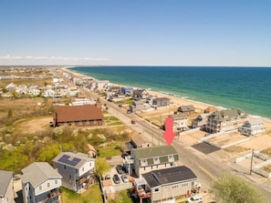 Aerial view - Across the street from the beach & steps to the "Salisbury Center"
