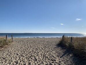 Beach entrance 150 feet from cottage