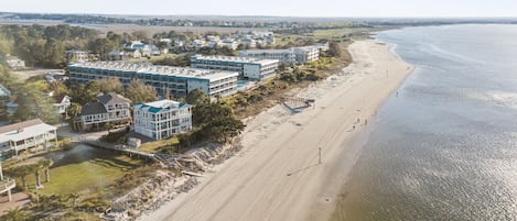 Aerial Photo of Property and Beach