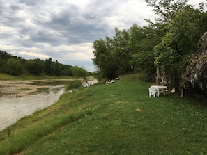 150ft river front access, located across from Walker Ranch lots of privacy