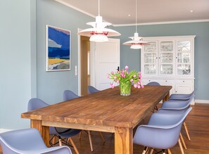 Dining room in Hanjes Kapitänshaus in Nebel
