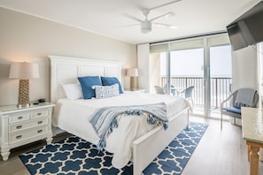 Primary Bedroom Suite with Oceanfront Deck
