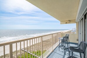 Oceanfront Deck with Ocean Views